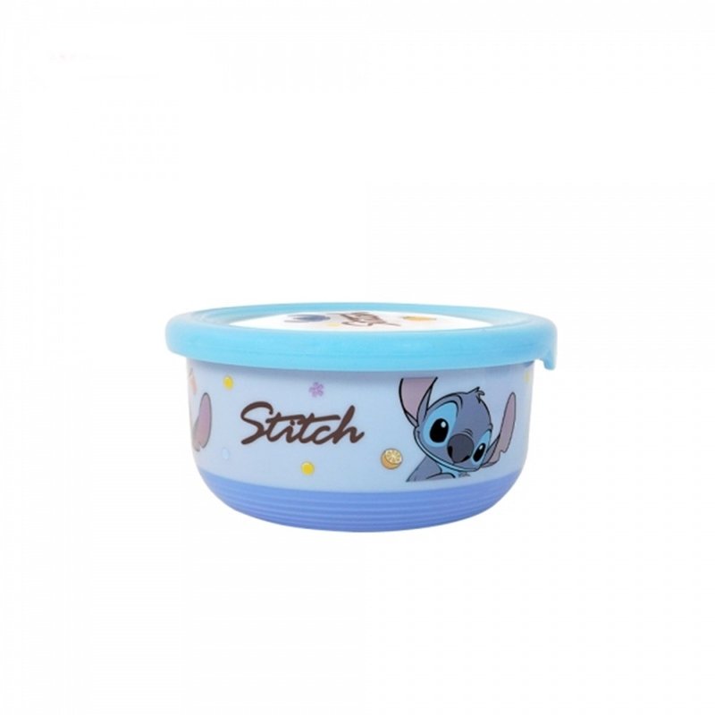 SuperBO - Stainless Steel Insulated Bowl M (400ml) Stitch - Children's Tablewear - Stainless Steel 