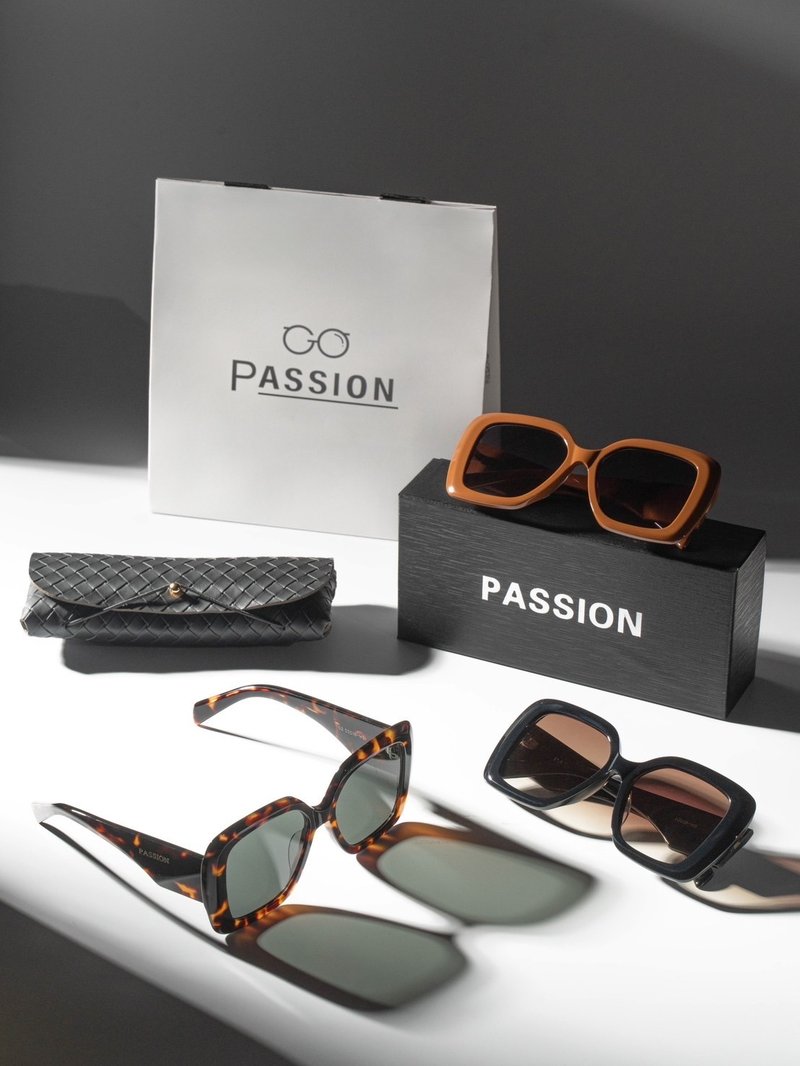 Passion geometric fashion sunglasses - Sunglasses - Other Materials 