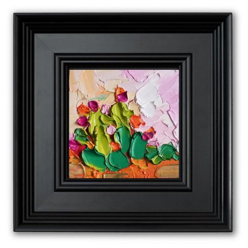 絵画 933 油絵/抽象画風/自然の造形/サボテン/さぼてん/S12号 絵画 933 油絵/抽象画風/自然の造形/サボテン/さぼてん/S12号