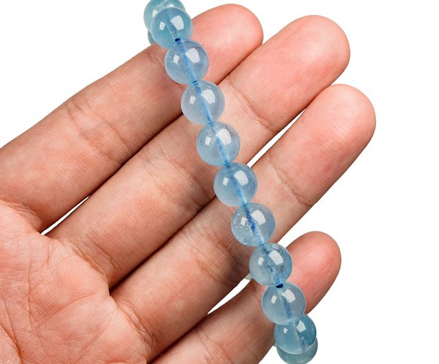 天然石　アクアマリン アクアマリン 原石 磨き 392g｜天然石 原石 通販のキラリ石