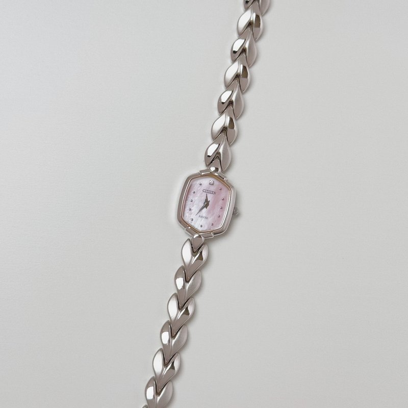 Citizen Exceed Silver Tone Bracelet Watch - 女錶 - 其他金屬 