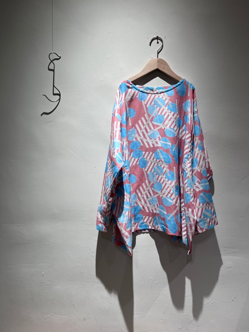 秋風颯颯_寬版薄長袖_dango - 女上衣/長袖上衣 - 棉．麻 