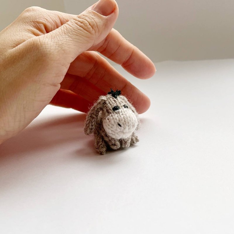 Donkey Knitting pattern. English and Russian PDF. - 手工藝教學/工具書 - 其他材質 