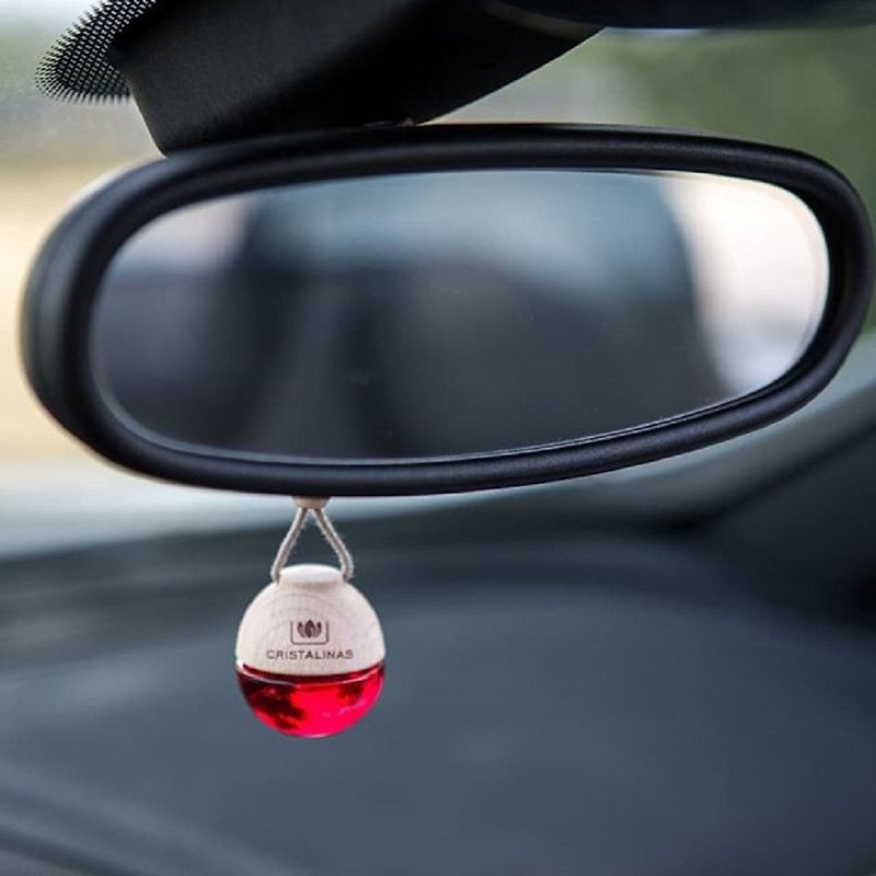 Ball-shaped fragrance for car/wardrobe (6ML)-Wildberry - น้ำหอม - สารสกัดไม้ก๊อก สีแดง