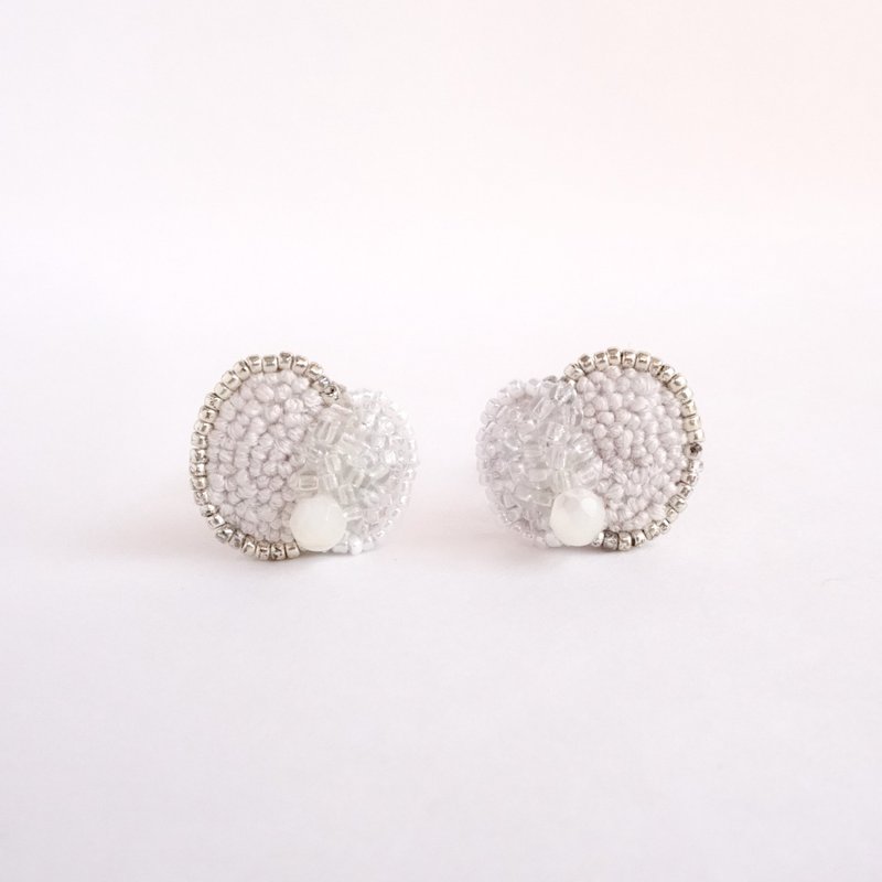 Condensation81 - Earrings & Clip-ons - Thread White