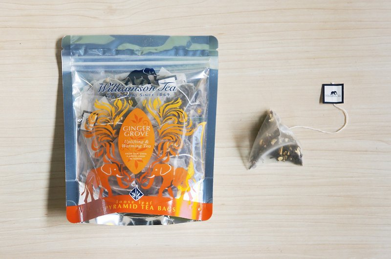 Ginger GROVE / Stereo Tea Bag Series - ชา - อาหารสด สีส้ม