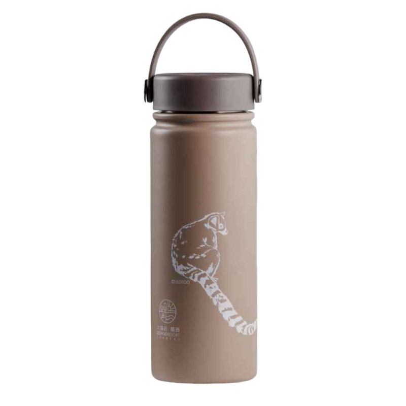 [Leofoo Village] Lemur Thermos Cup 304 ceramic coating 550ml official direct-operated portable thermos cup - Vacuum Flasks - Other Materials 