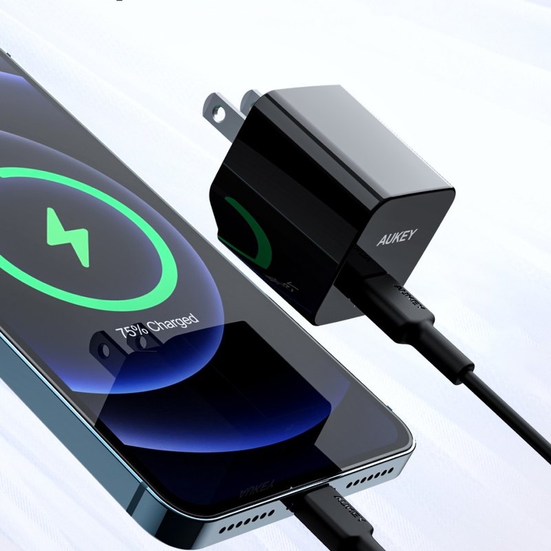 AUKEY Minima 30W (PA-Y30S) Type-C PD fast charging charger - อุปกรณ์เสริมอื่น ๆ - พลาสติก สีดำ