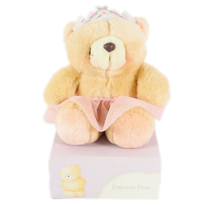 8/Fantasy Princess Fluffy Bear [Hallmark-ForeverFriends Plush - Dressing Series] - Stuffed Dolls & Figurines - Other Materials Gold