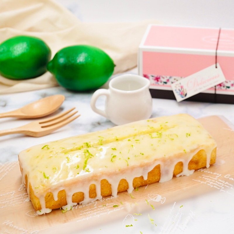 【Mina Cake】Lemon Frosting Pound Cake Gift Box - Cake & Desserts - Fresh Ingredients Yellow