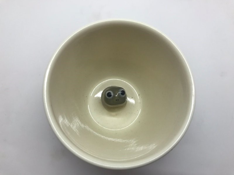 動物浴場カップ - カエル - グラス・コップ - 陶器 多色