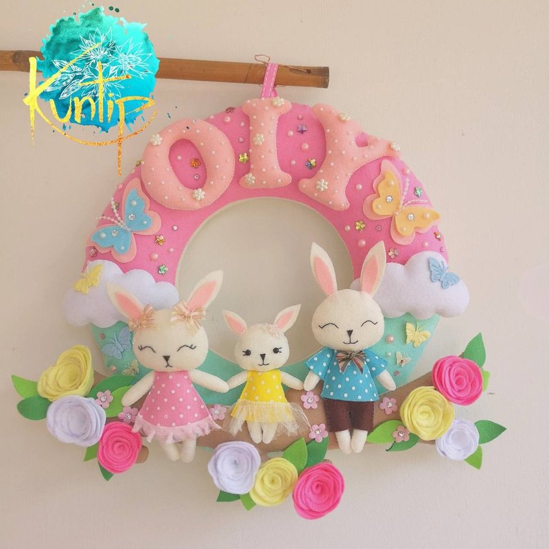 baby name mobile bedroom door decoration - 其他 - 其他材質 
