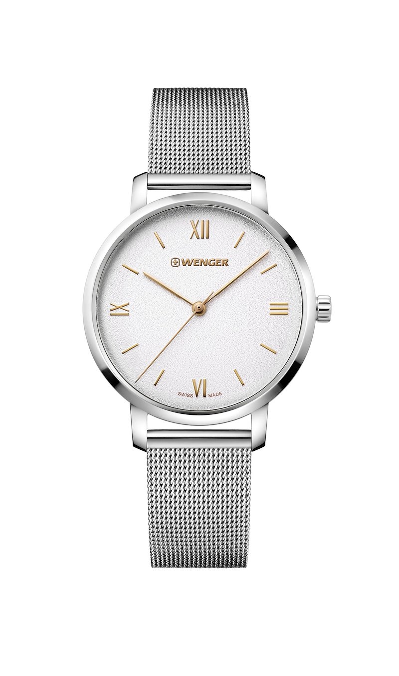 Swiss WENGER Metropolitan Donnissima Star Watch - นาฬิกาผู้หญิง - สแตนเลส สีเงิน