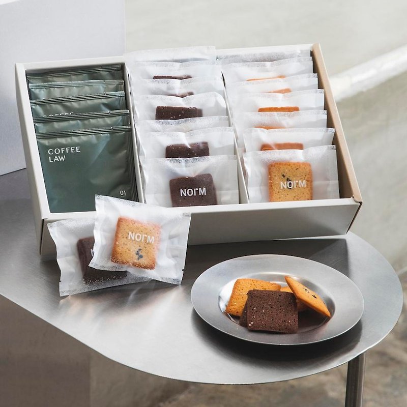 【N Series丨Norm x COFFEE LAW Biscuit Coffee Set】 - Cake & Desserts - Fresh Ingredients 