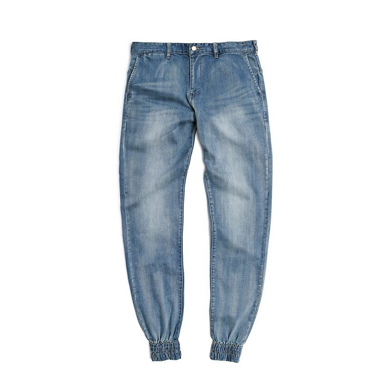 Filter017 Denim Jogger Pants Tannins - กางเกงขายาว - ผ้าฝ้าย/ผ้าลินิน 