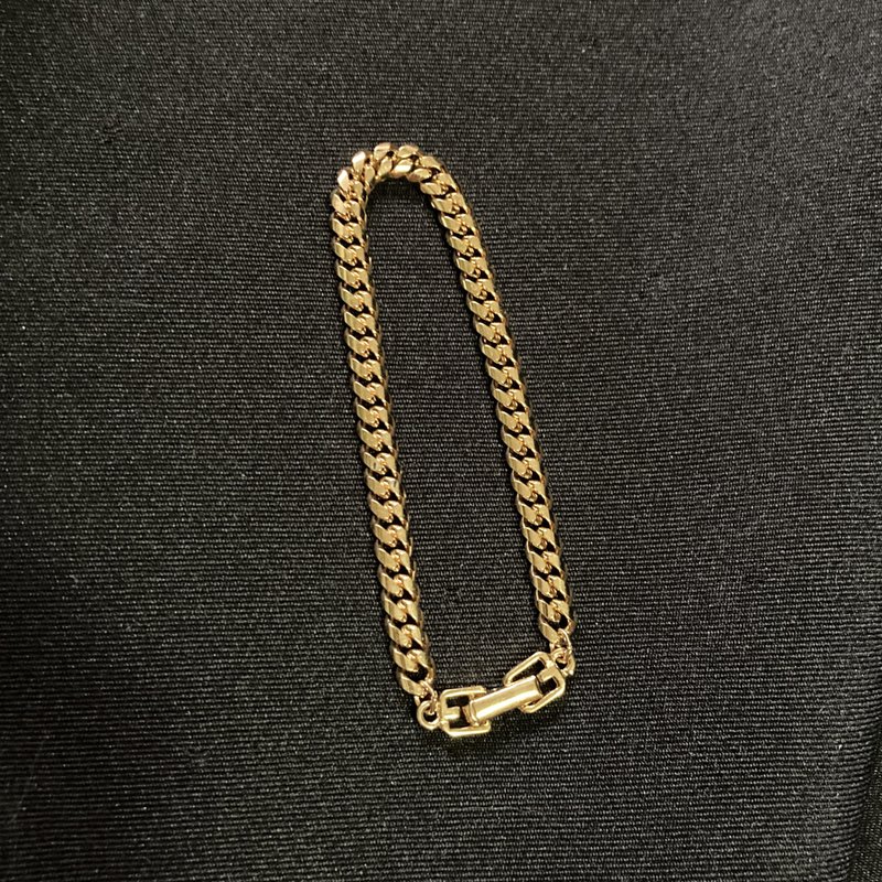 售完 GIVENCHY 紀梵希 瑞士 金色 古董飾品 古董手鍊 vintage - 手鍊/手環 - 其他金屬 金色