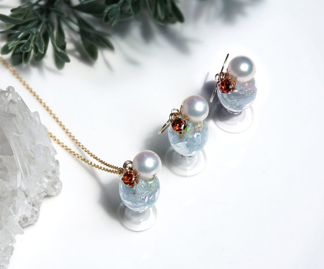 クリームソーダミディワンピースとネックレス クリームソーダネックレス | outlet | axes femme online shop
