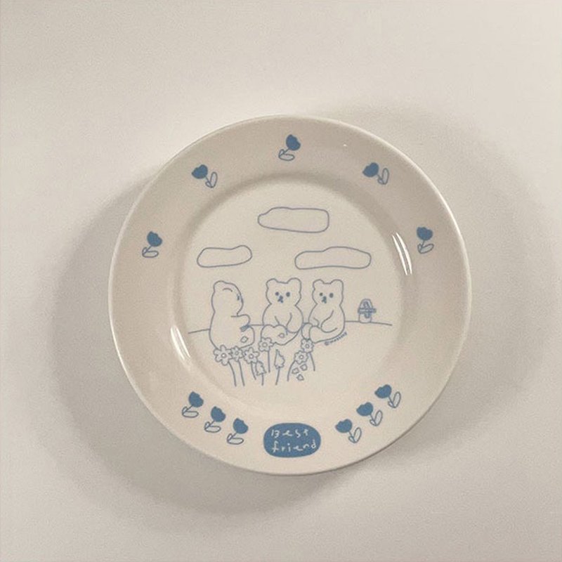 親友プレート - 皿・プレート - 陶器 