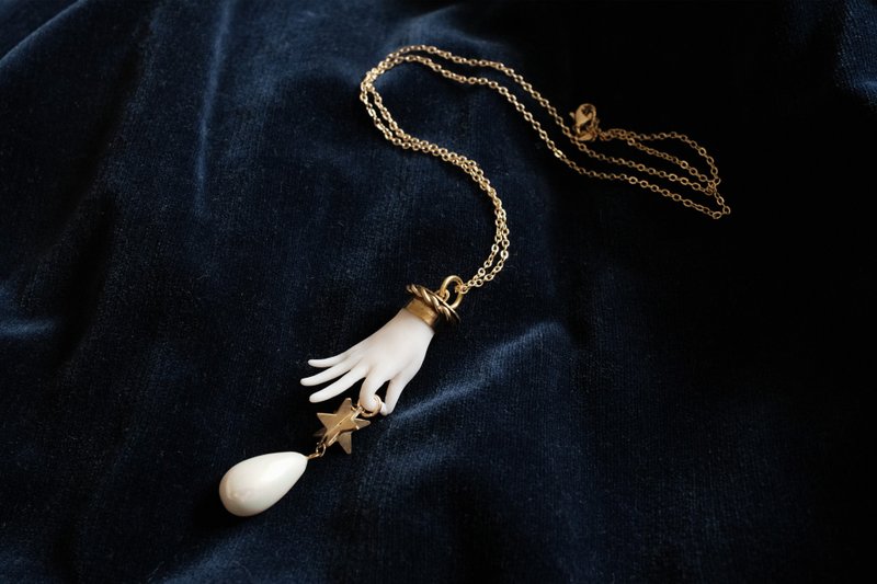 萬事OK星星貝珠-項鍊 - 項鍊 - 銅/黃銅 金色