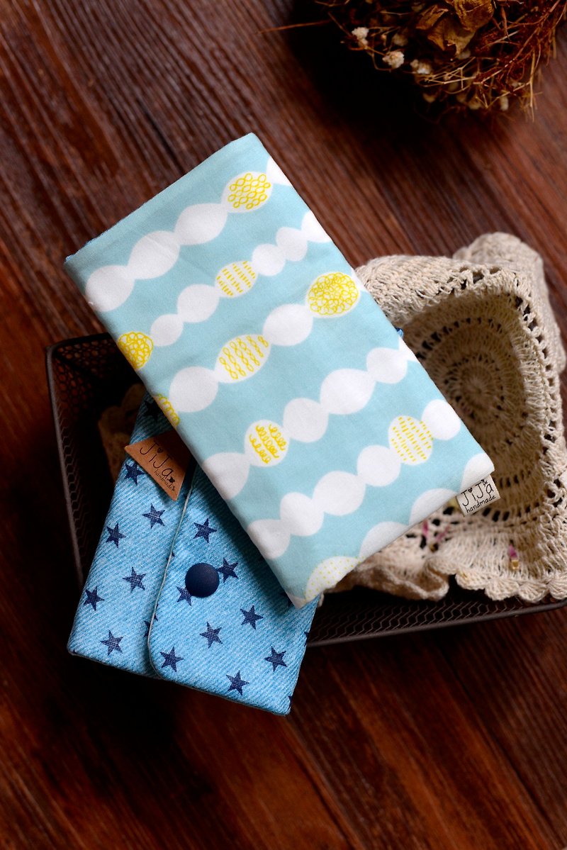 HandMade Babies Strap Cover Set ＊Double Side Design - Baby Gift Sets - Cotton & Hemp Black