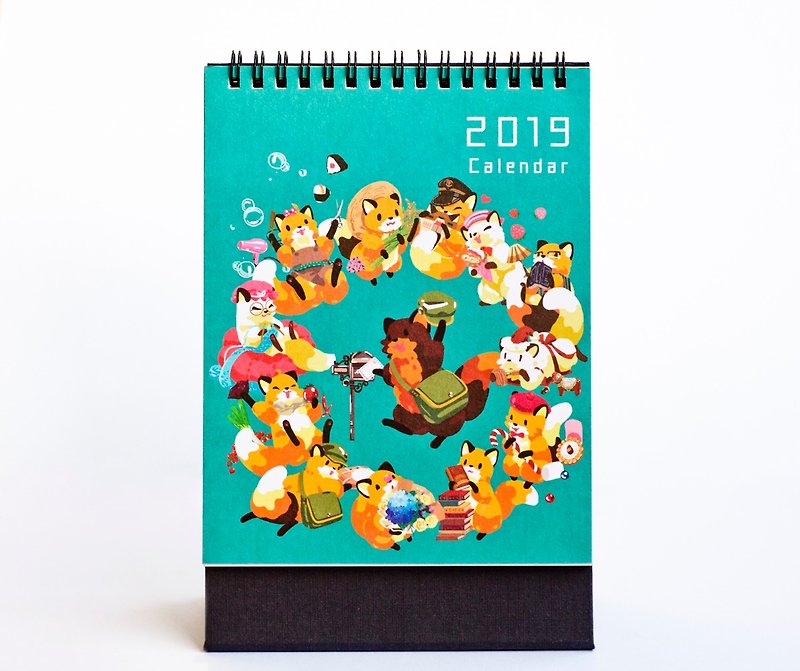 2019 Little postman sends a letter to │ triangle desk calendar - Calendars - Paper Blue