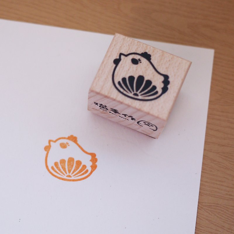 Chicken Maple Stamp - Stamps & Stamp Pads - Wood 