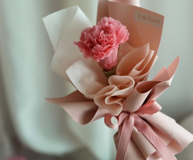 花 アートフラワーブーケ カーネーション ブーケ プレゼント 5 flower