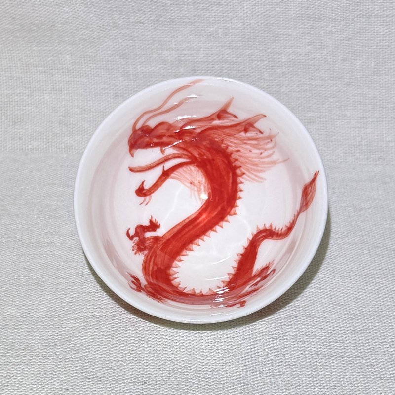 魚躍龍門 圓杯 邱毓寧 80ml 鶯歌燒 G2-08 - 茶具/茶杯 - 瓷 多色