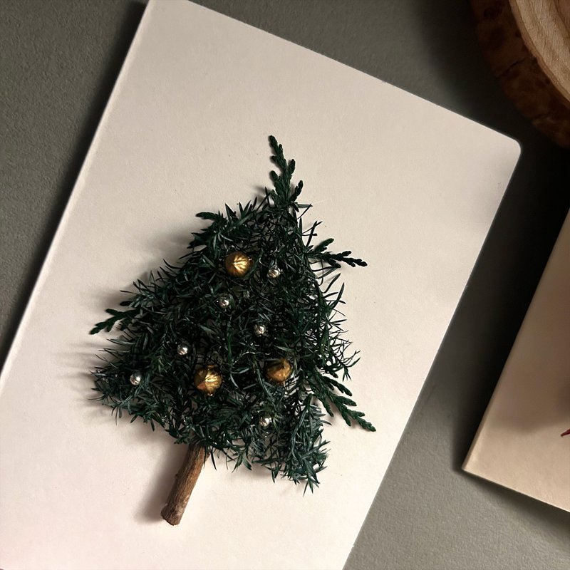 【Early Bird Offer】Nordic Minimalist Christmas Card / Warm & Original / Handmade - Cards & Postcards - Paper White