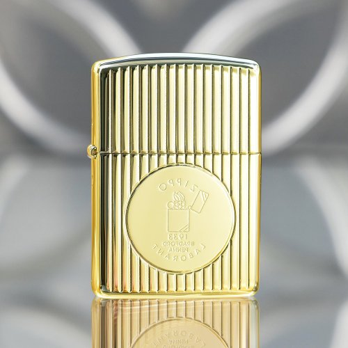 [ZIPPO Official Flagship Store] Founder's Day - Gold Plated Limited Edition  (thick version) 49631