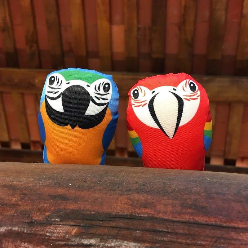 DIY Handmade Parrot∣ Liuli/Red King Kong Macaw ‧ Paperweight Handmade Material Pack - อื่นๆ - วัสดุอื่นๆ หลากหลายสี