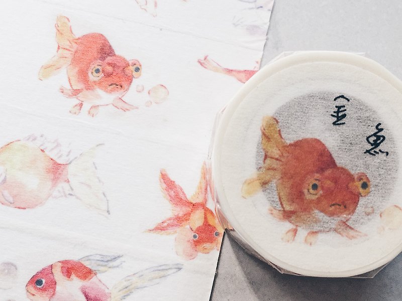 [Goldfish] Washi Tape by ANN WEI - Washi Tape - Paper Red