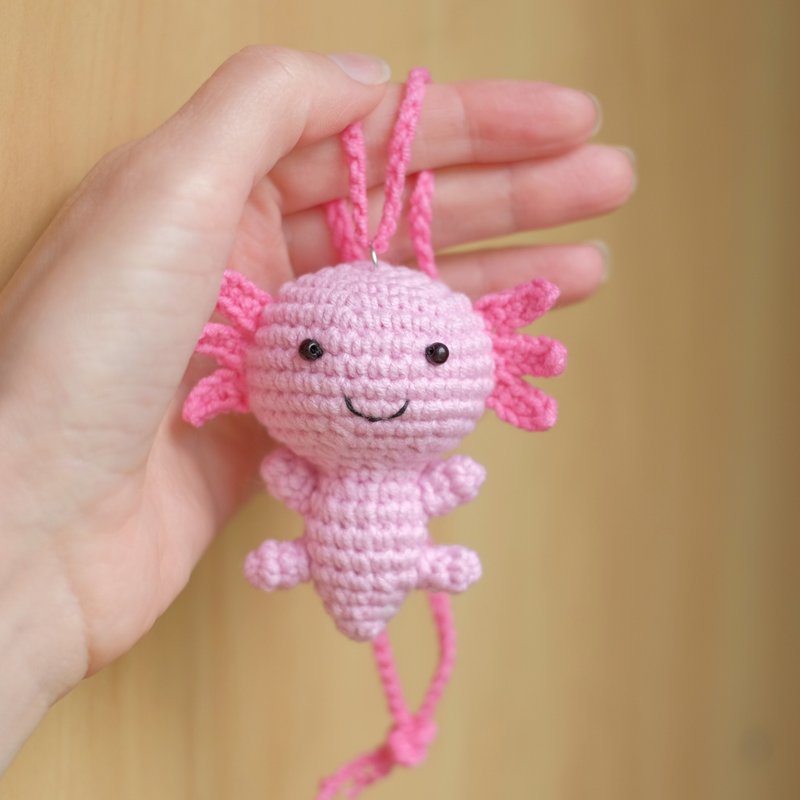 Axolotl Customized Gifts Birthday present - Charms - Thread Pink