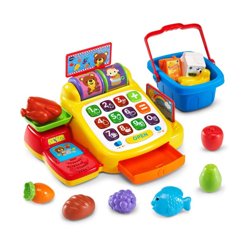 Vtech　智慧收銀機互動學習組 - 寶寶/兒童玩具/玩偶 - 塑膠 
