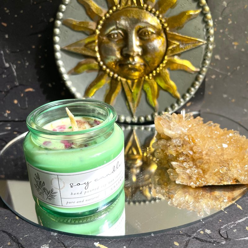 Money is so cute. More Money More Fun. Money is abundant. Energy candle. Wishing candle. - Candles & Candle Holders - Wax Green
