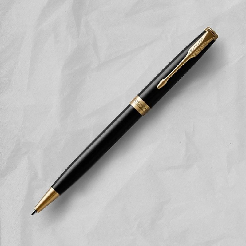 PARKER 派克 卓爾系列 麗雅黑金夾 原子筆 免費刻字 - 原子筆/中性筆 - 其他金屬 黑色