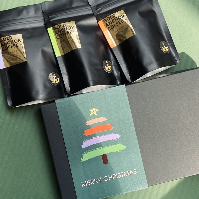 Christmas Gift Set  3 Premium Single-Origin Coffee Beans for Pour Over - กาแฟ - อาหารสด 