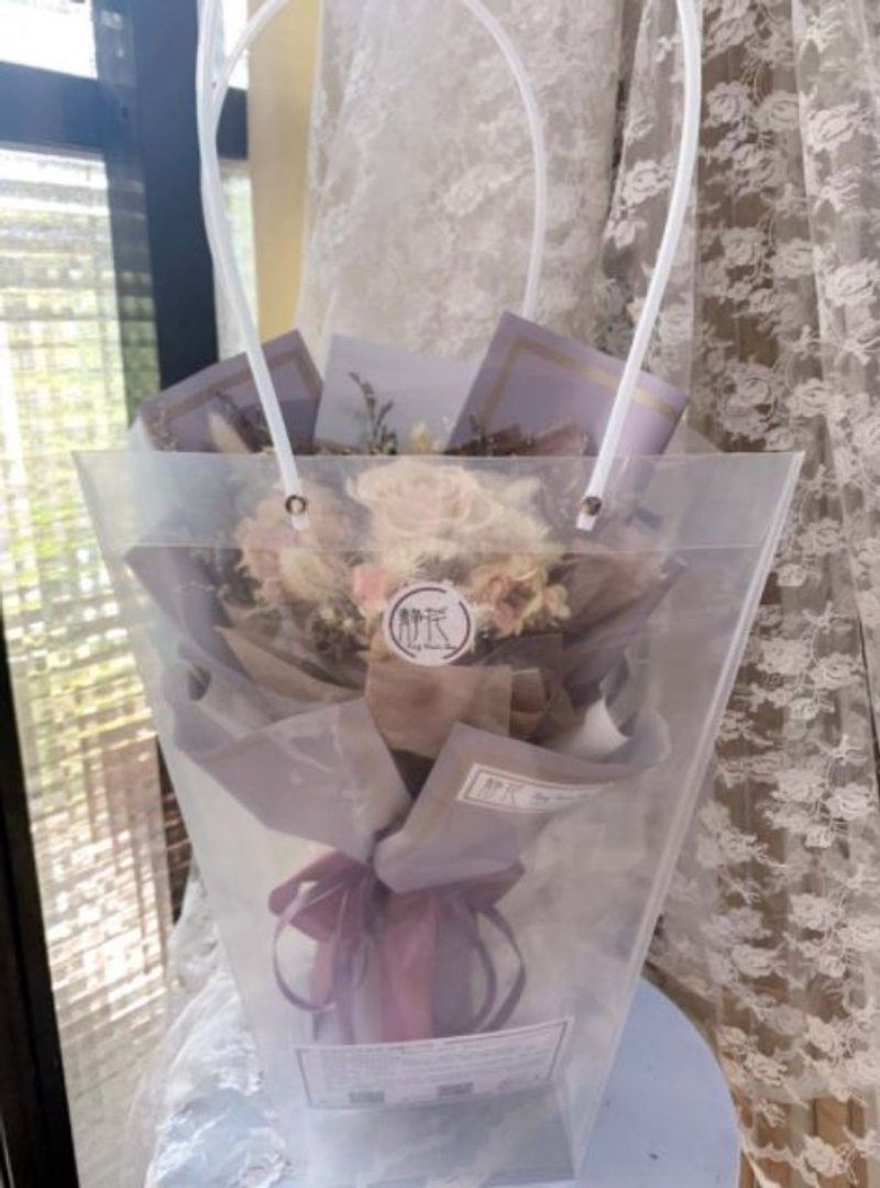 補運費商品 - (加購) 花束提袋 - 非實體商品 - 其他材質 