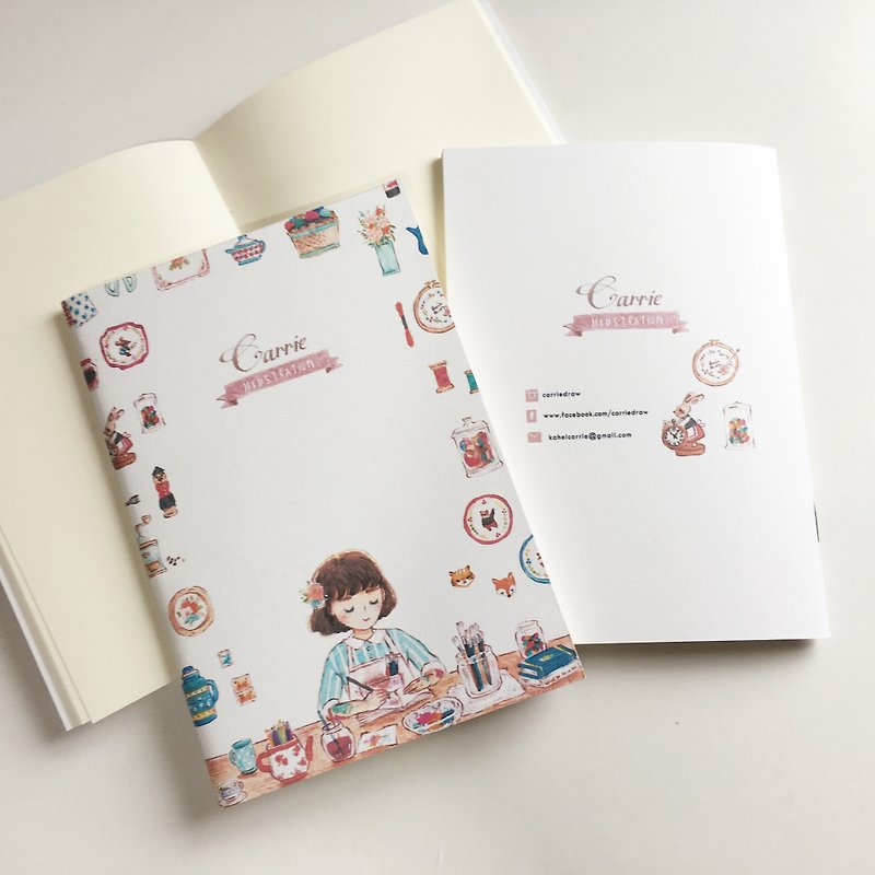 / Notebook / European Grocery / - Notebooks & Journals - Paper White