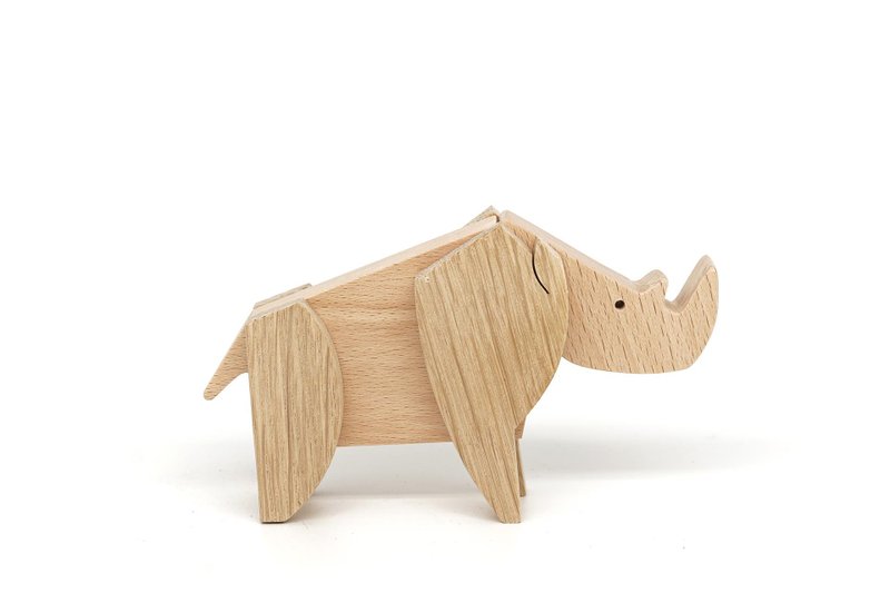 Rhino - Board Games & Toys - Wood 