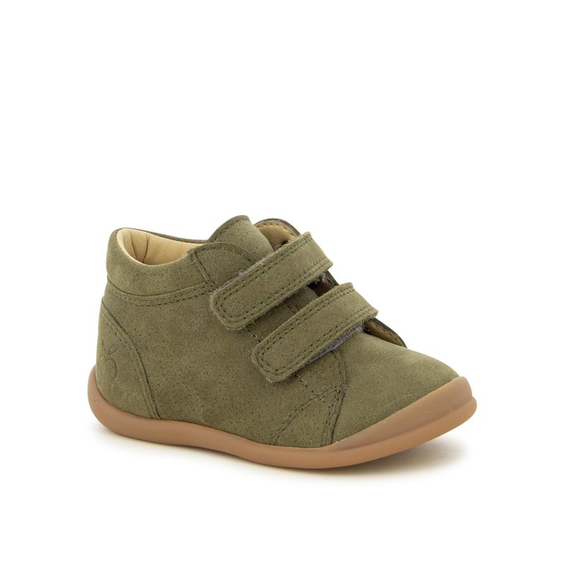 Pom D'api - Flex-up Velcro Nubuck Toddler Boots - Bosco - Kids' Shoes - Genuine Leather 