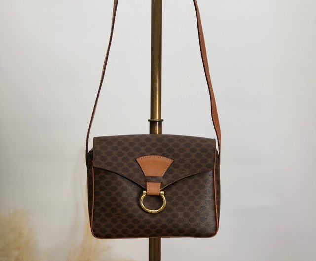 日本直送 名牌中古包 】CELINE セリーヌ マカダム ショルダー 日本直送 名牌中古包 】CELINE セリーヌ マカダム ショルダー