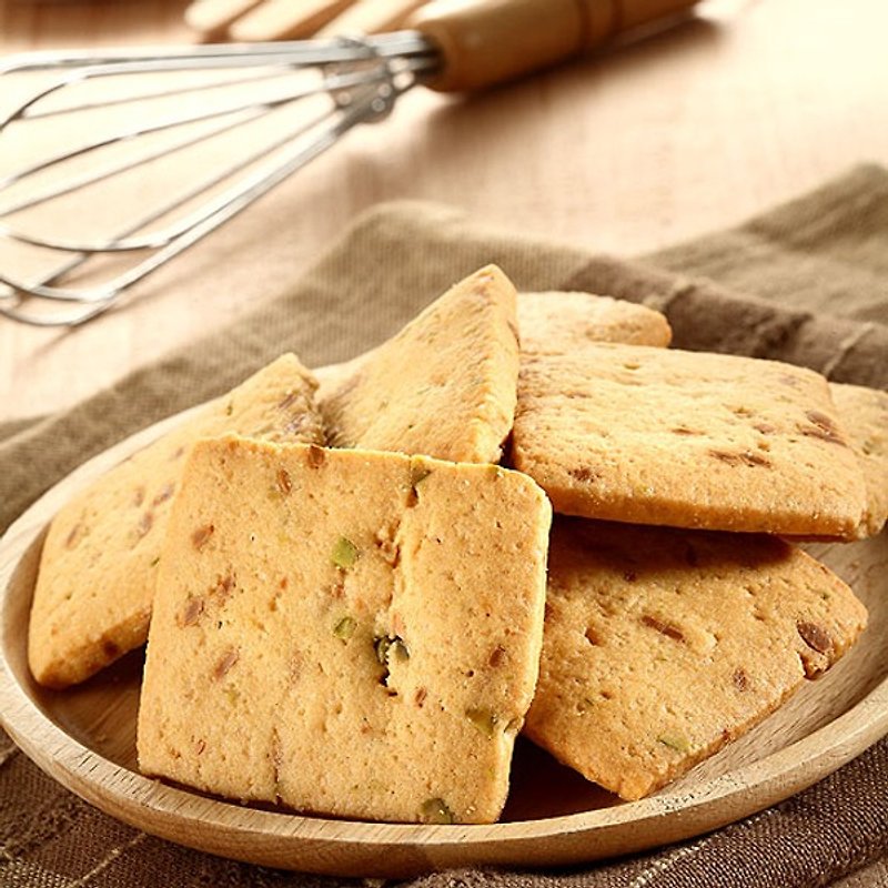 Pleasant children. Handmade cookies [Pistachio Kiwi-3 pack group] - Handmade Cookies - Fresh Ingredients 