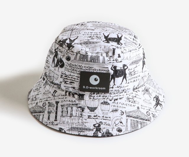 Greek Double Sided Bucket Hat Shop sdstore Hats Caps Pinkoi