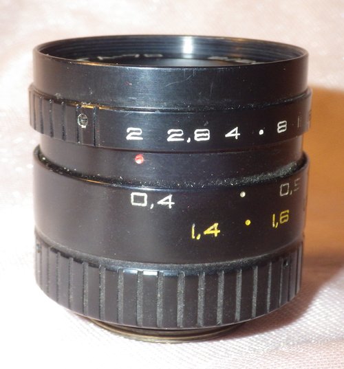 Vega-7E Vega-73 2/20mm ソビエト レンズ M25 C マウント