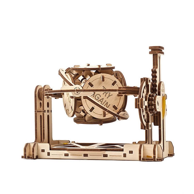 Ugears STEM 亂數產生器 - 科技小物 - 木頭 