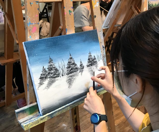 体験・アクティビティ】油絵体験・初心者歓迎・月曜～日曜予約可