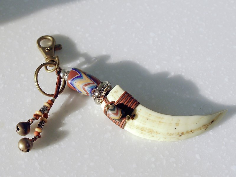 Chief Boar Tusk Keyholder Chief Boar Tusk Keyholder - Keychains - Other Materials Brown