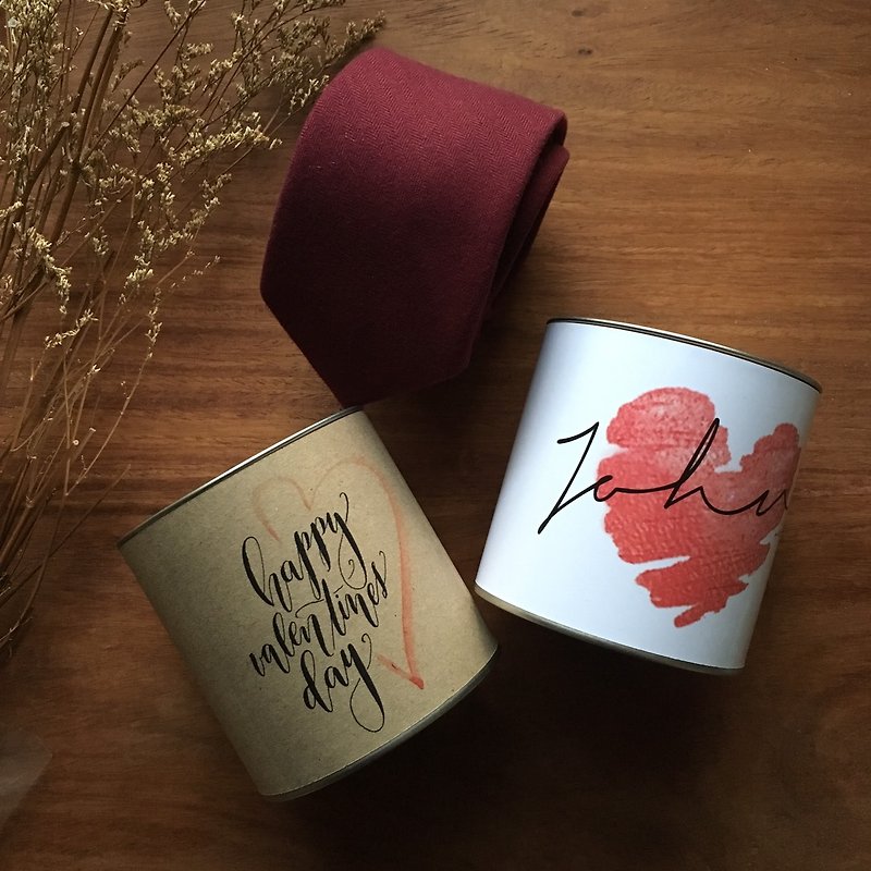 Custom Made - Valentine gift box/gift can - 包裝材料 - 其他材質 多色