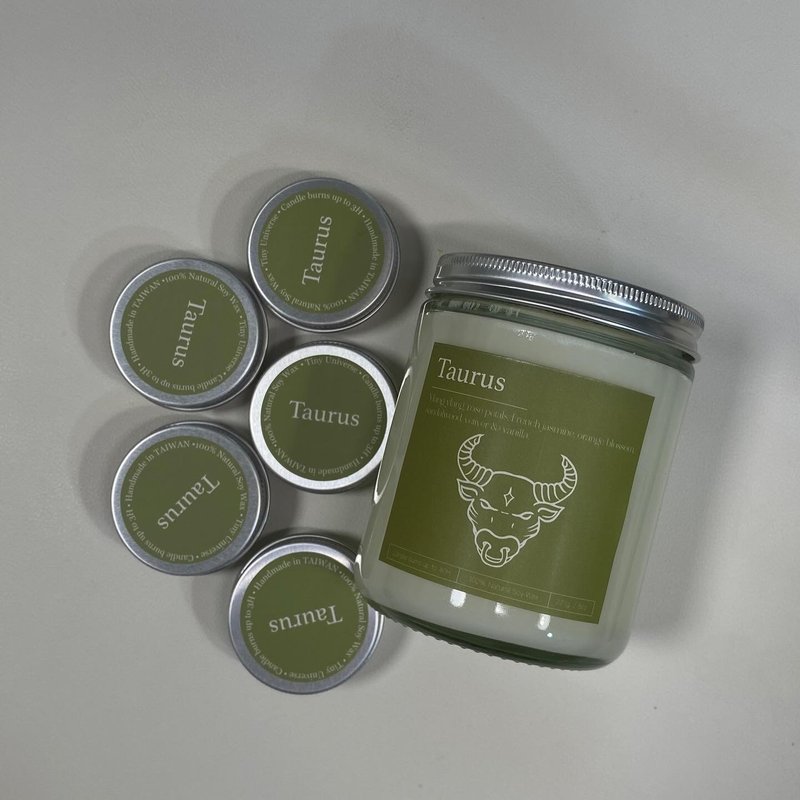 Constellation series scented candle | TAURUS | 227g - เทียน/เชิงเทียน - ขี้ผึ้ง 